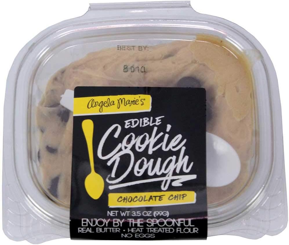 Angela Marie Chocolate Chip Edible Cookie Dough, 3.5 Ounce -- 16 per case.
