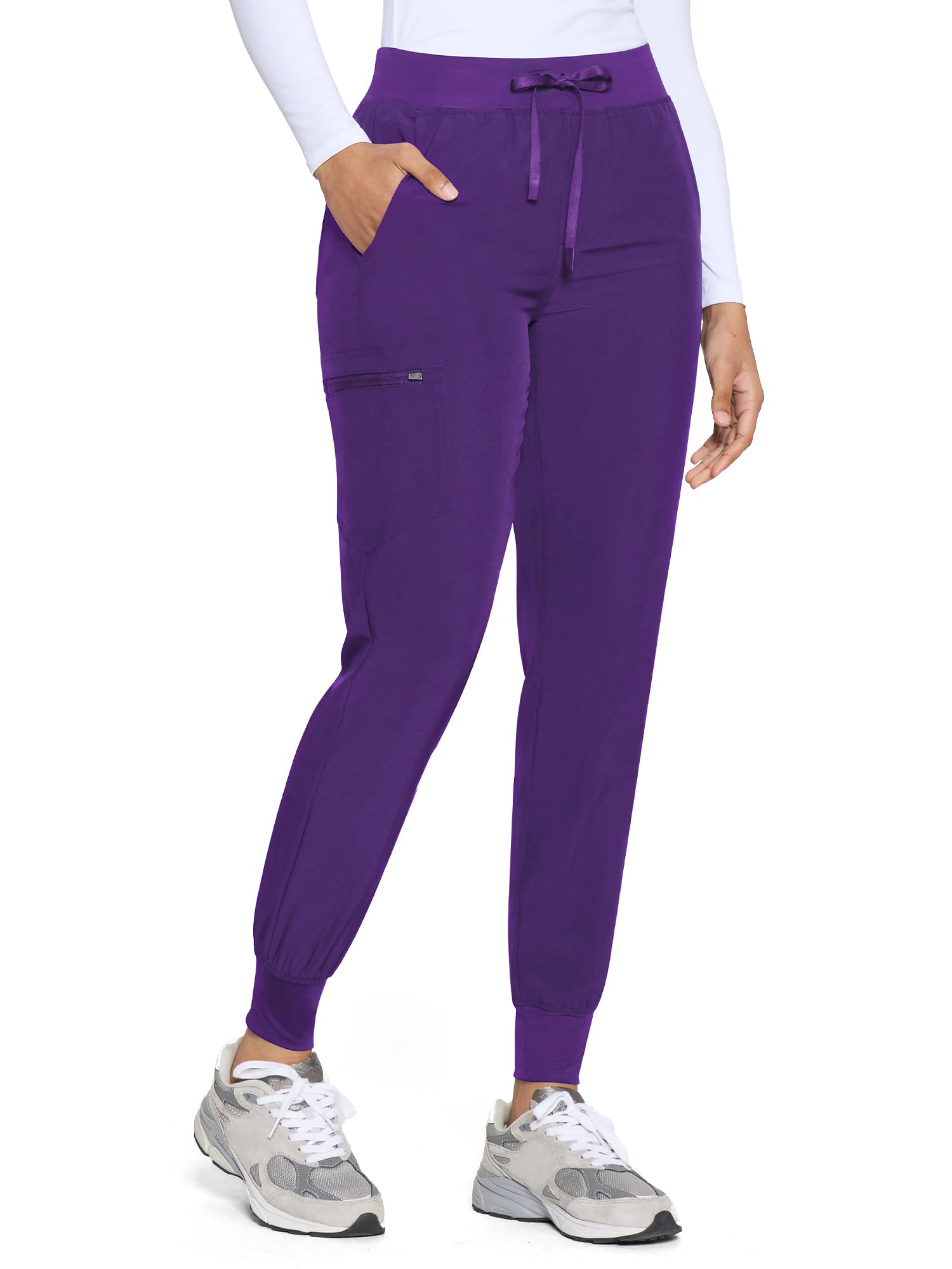 COZYFIT Womens Scrub Pants - Soft Stretch Yoga Style
