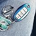 iJDMTOY Exact Fit Gloss Metallic Sky Blue Smart Key Fob Shell Compatible with Nissan Armada Rogue GT-R Murano Pathfinder Sentra Leaf Titan (4-Button only)