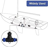 Vista 3 de NMEA 2000 T-Connector compatible con Garmin Lowrance Simrad B&G y Navico Networks, NMEA 2000 (N2k) (Tee) T-Connector