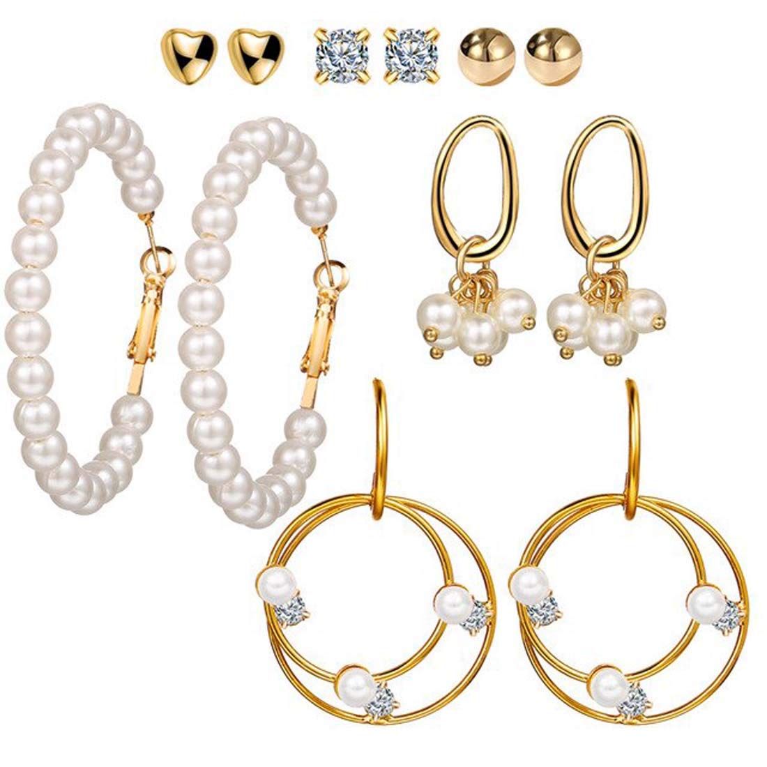 See full amazon price history chart for Jewels Galaxy Stylish Pearl & AD Multi Designs Stunning 6 Pair of Earrings Jewellery For Women & Girls… (Design 21) (JG-PC-ERRG-192) Jewels Galaxy Stylish Pearl & AD Multi Designs Stunning 6 Pair of Earrings Jewellery For Women & Girls… (Design 21) (JG-PC-ERRG-192) (B08KT7LNFP) Amazon Price History, Amazon Price Tracker