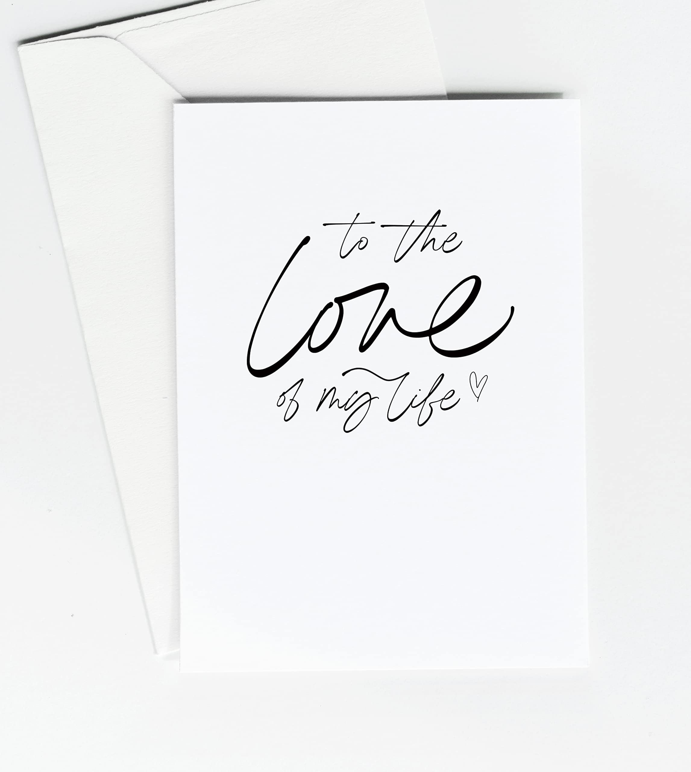 Love of My Life, Groom Card From Bride on Our Wedding Day Stationery, Husband To Be Letter, Love Gift For Him from Wife, Marry You