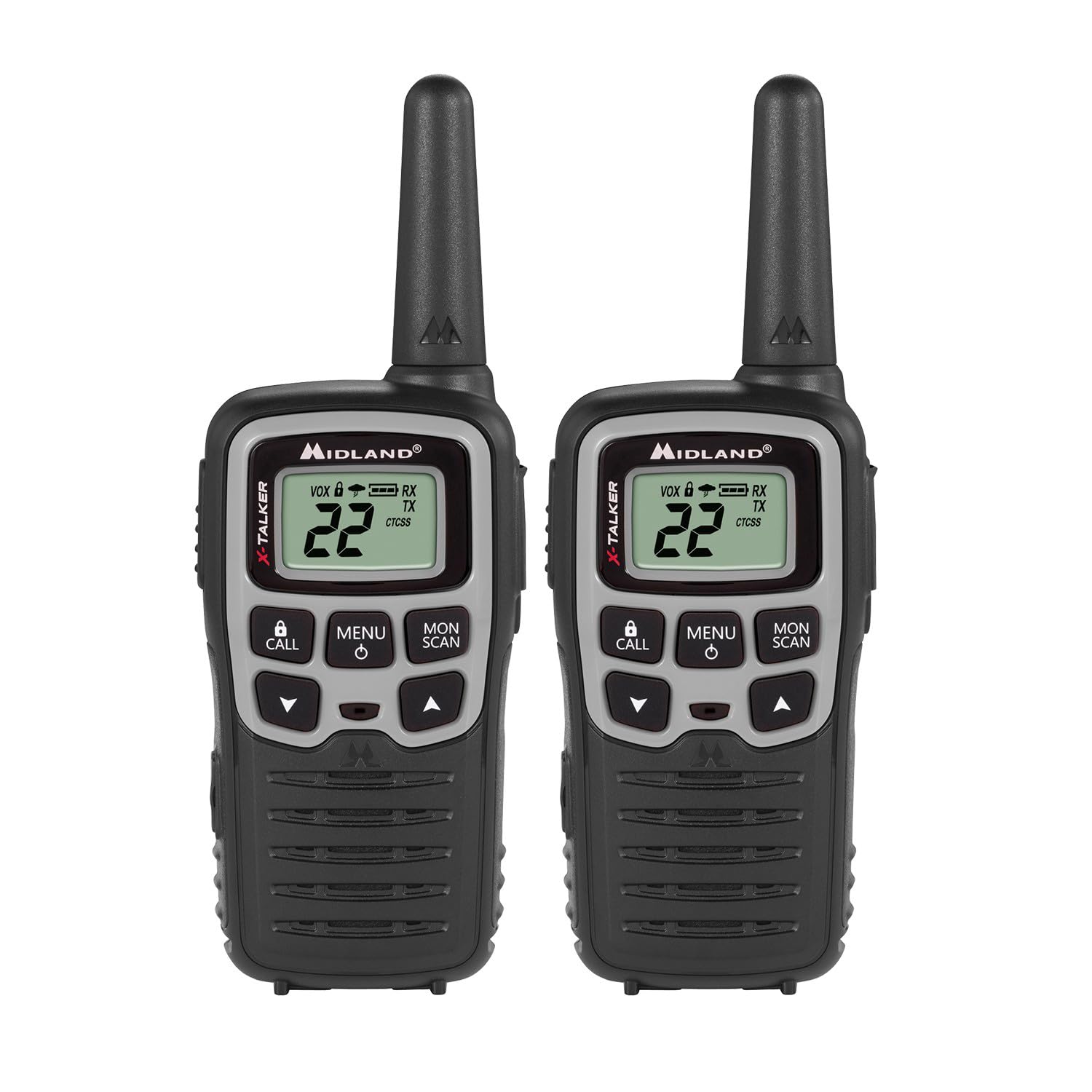 Amazon.com: Midland X-TALKER T51BLKVP Two Way Radios 2-Pack