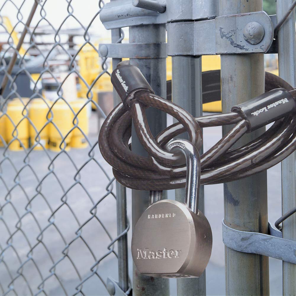 Master Lock 930DLHPF Solidna metalowa kłódka, uchwyt 5,1 cm