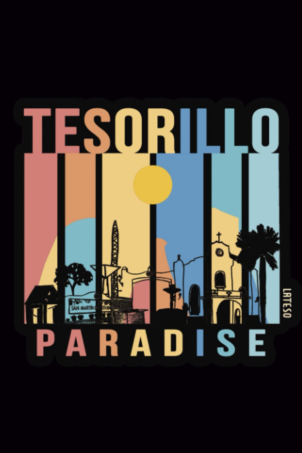 Independently published Libretas con encanto. Skyline de Tesorillo: LaTeso. Libretas con encanto. Libreta, cuaderno, bloc de notas y diarios con hojas en blanco. 16x23cm Tapa blanda. (Spanish Edition)