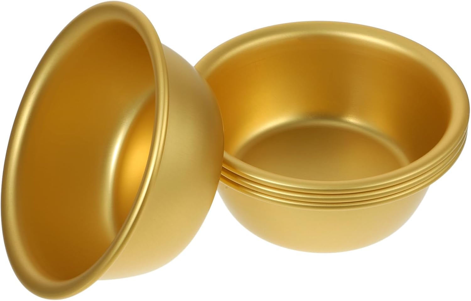 OSALADI 4Pcs Korean Style Wine Bowls Multi-function Food Serving Bowls for Rice Wine Soup Dips and Appetizers Non-absorbent Restaurant Drink Holders