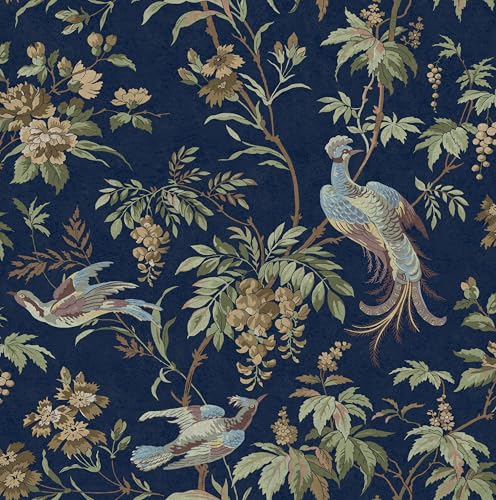 Papier peint Attleton Midnight pour un salon chic et cosy - 2