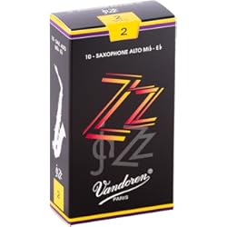 Saxofon Madera Vandoren SR412 - Caja de 10 cañas zz n.2 para saxofón alto