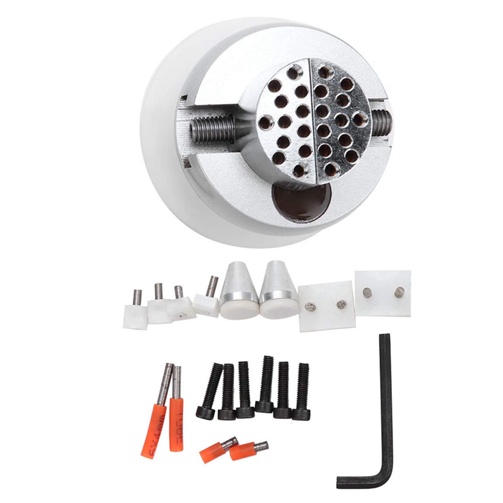 Regulowany Zestaw Zacisków do Mocowania Biżuterii - Uniwersalne Imadło Grawerskie ze stabilną metalową podstawą