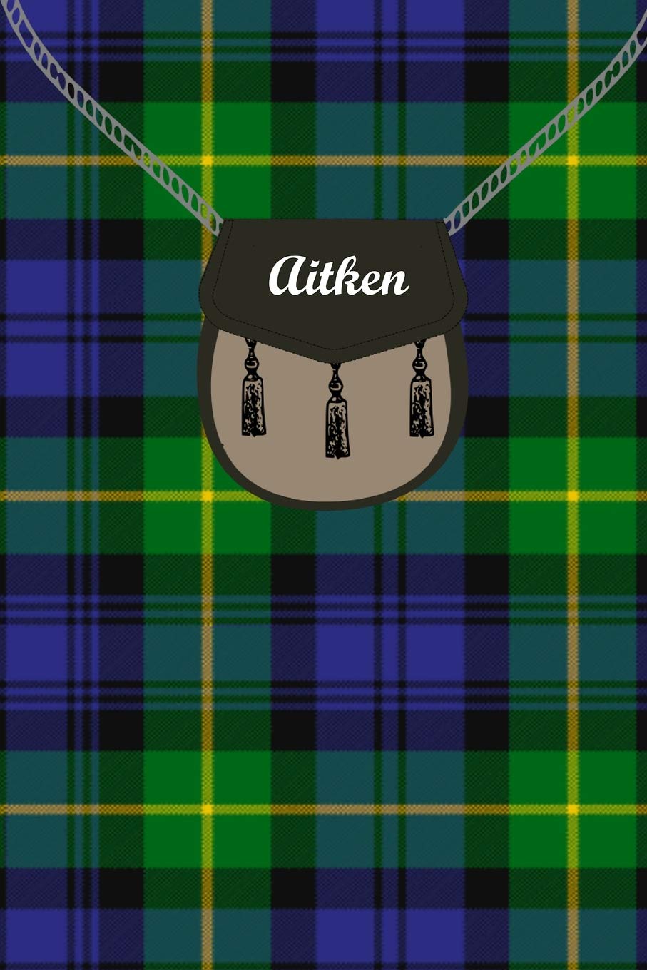 Aitken Clan Tartan Journal/Notebook
