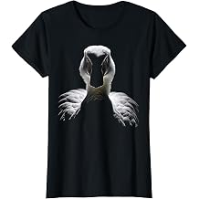Swan Illustration Drawing Animal Portrai Art Swan T-Shirt