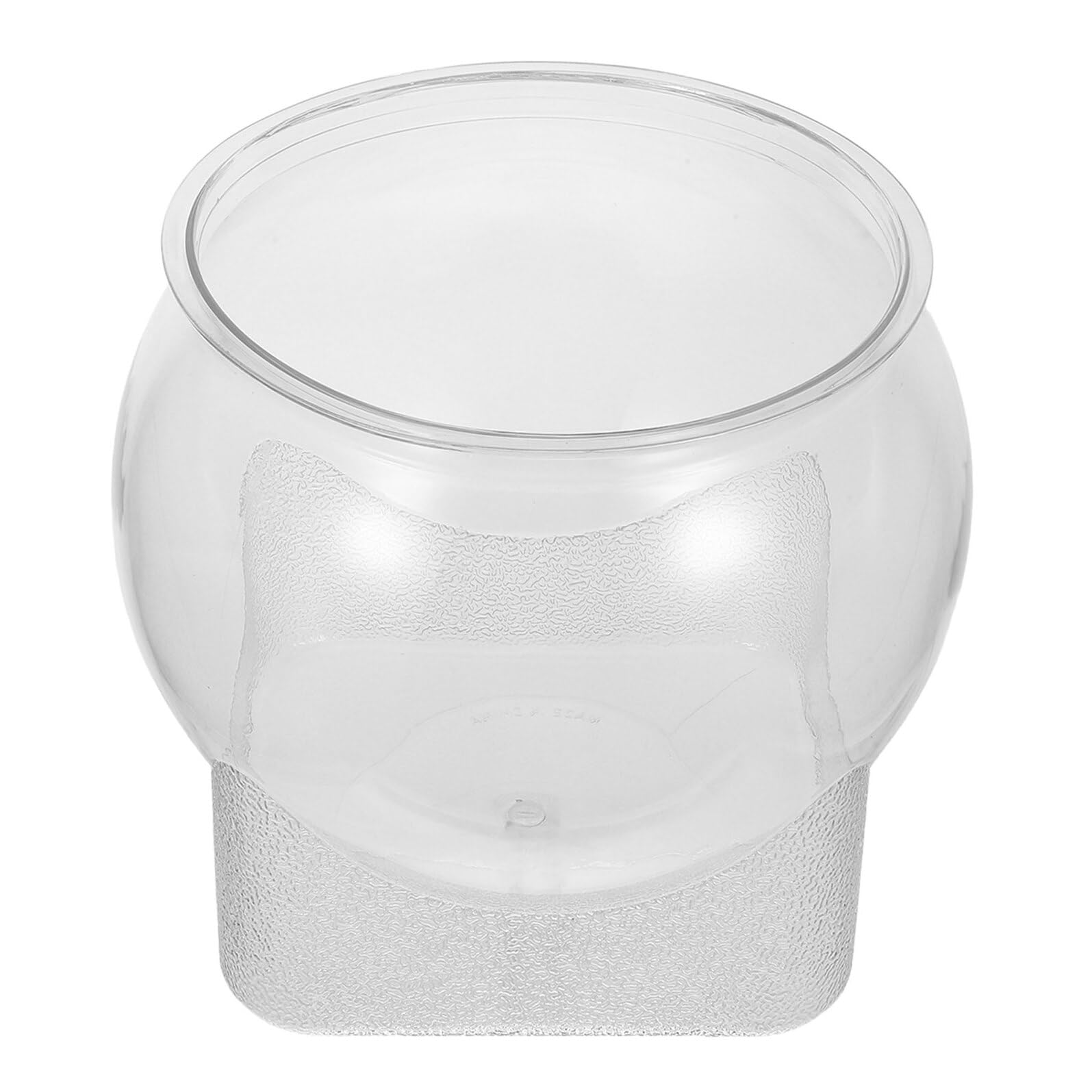 COLLBATH Przezroczysty Stołowy Akwarium Rybne Duża Okrągła Hydroponiczna Wielofunkcyjny Pojemnik Terrarium Rośliny i Ryby Idealny Biurko Domu i Biurze