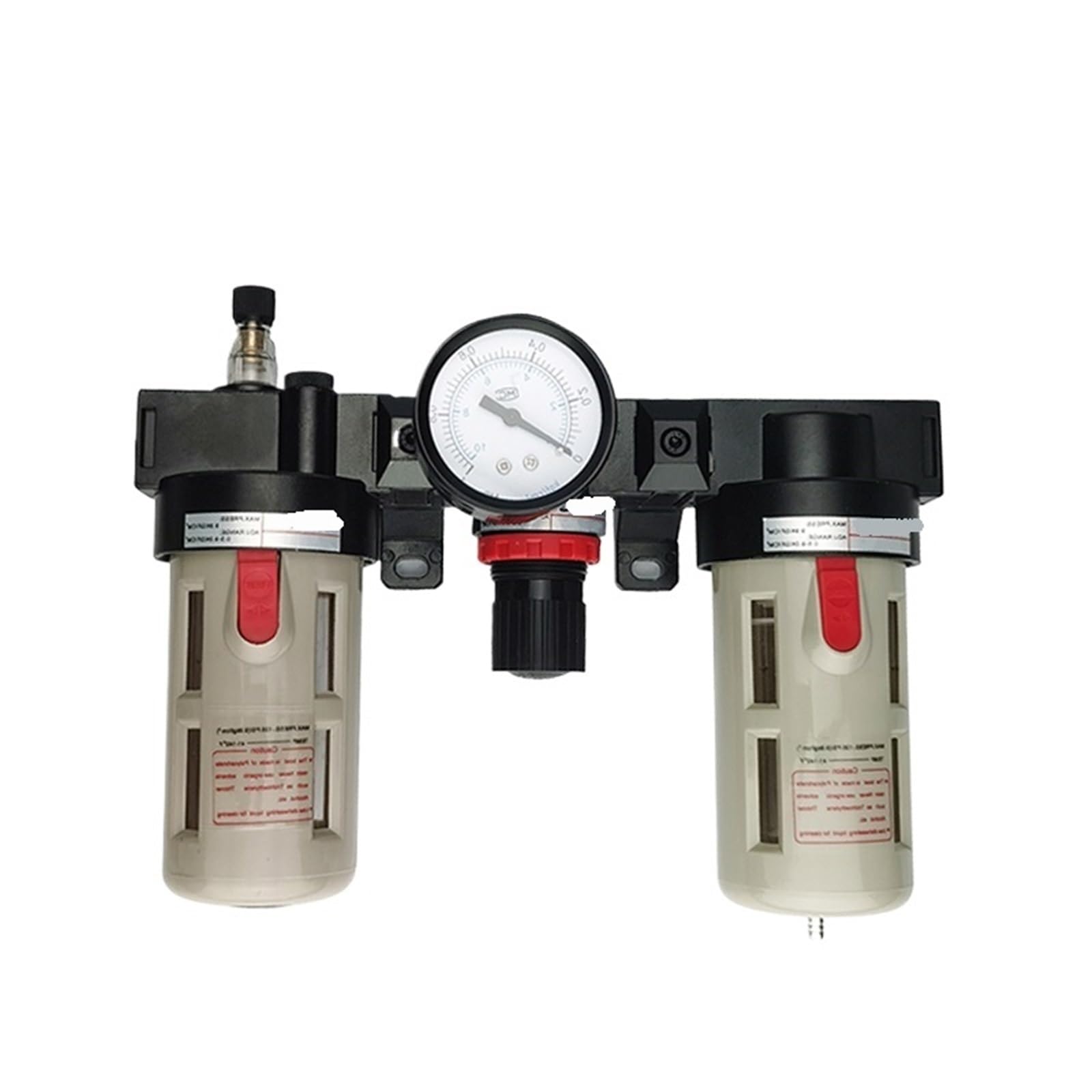 Jwvialel Bc2000 Pc10-02 Bc2000 Air Source Treatment Filter Oil Water Separator 1/4 Thread Pressure Regulator Kit 1Pcs(Bc2000 Pc10-02)