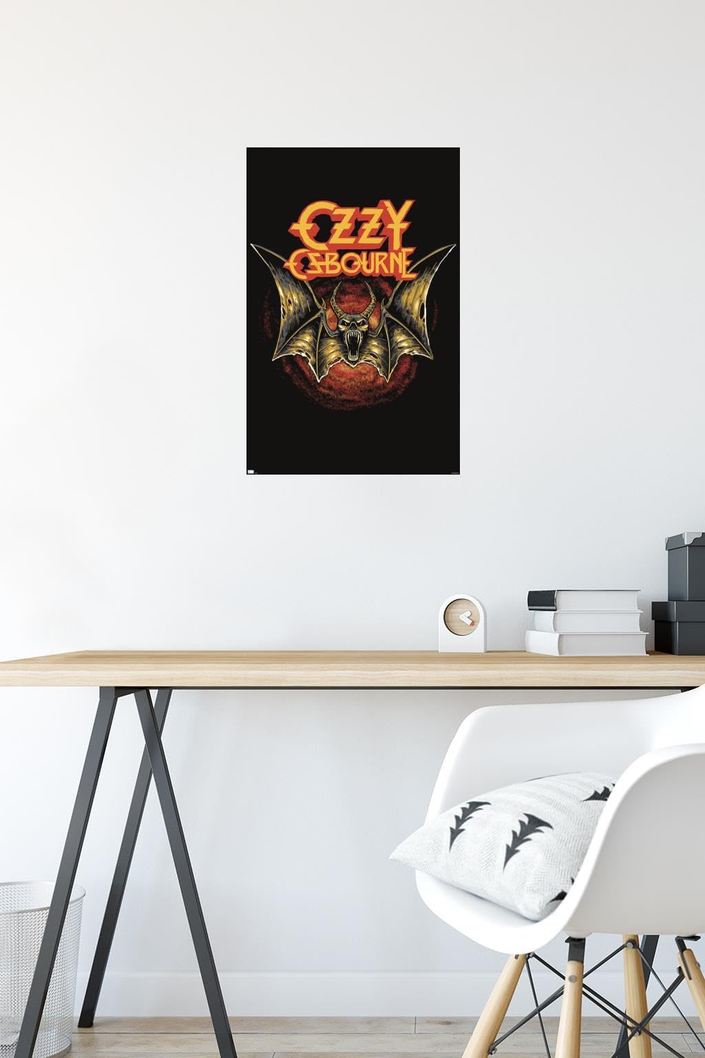 Amazon.com: Ozzy Osbourne - Bat Logo Wall Poster, 22.4L