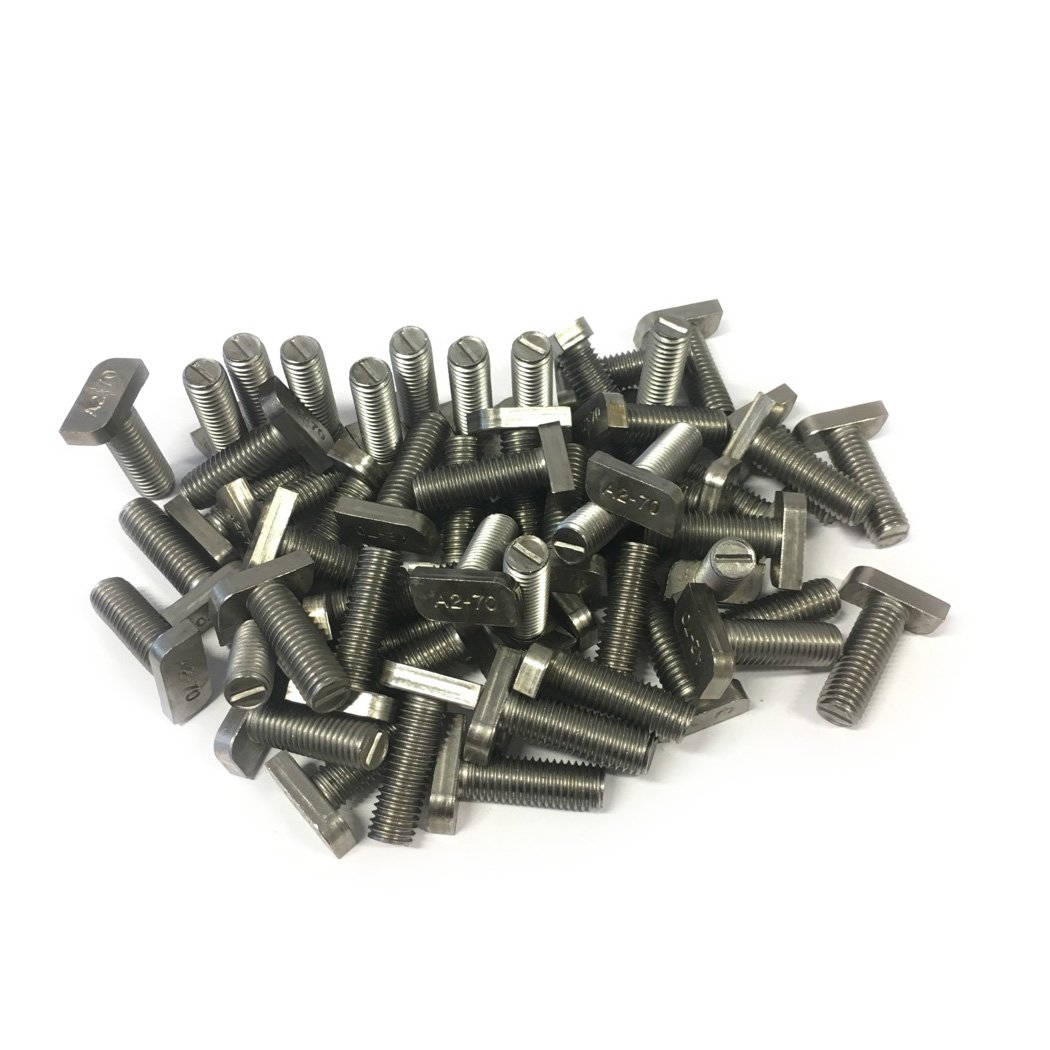 Viti A Testa Martello M10 Con Dado - Acciaio Inox A2-70 Per Fotovoltaico, 25mm, 10 Pezzi - Foto 12