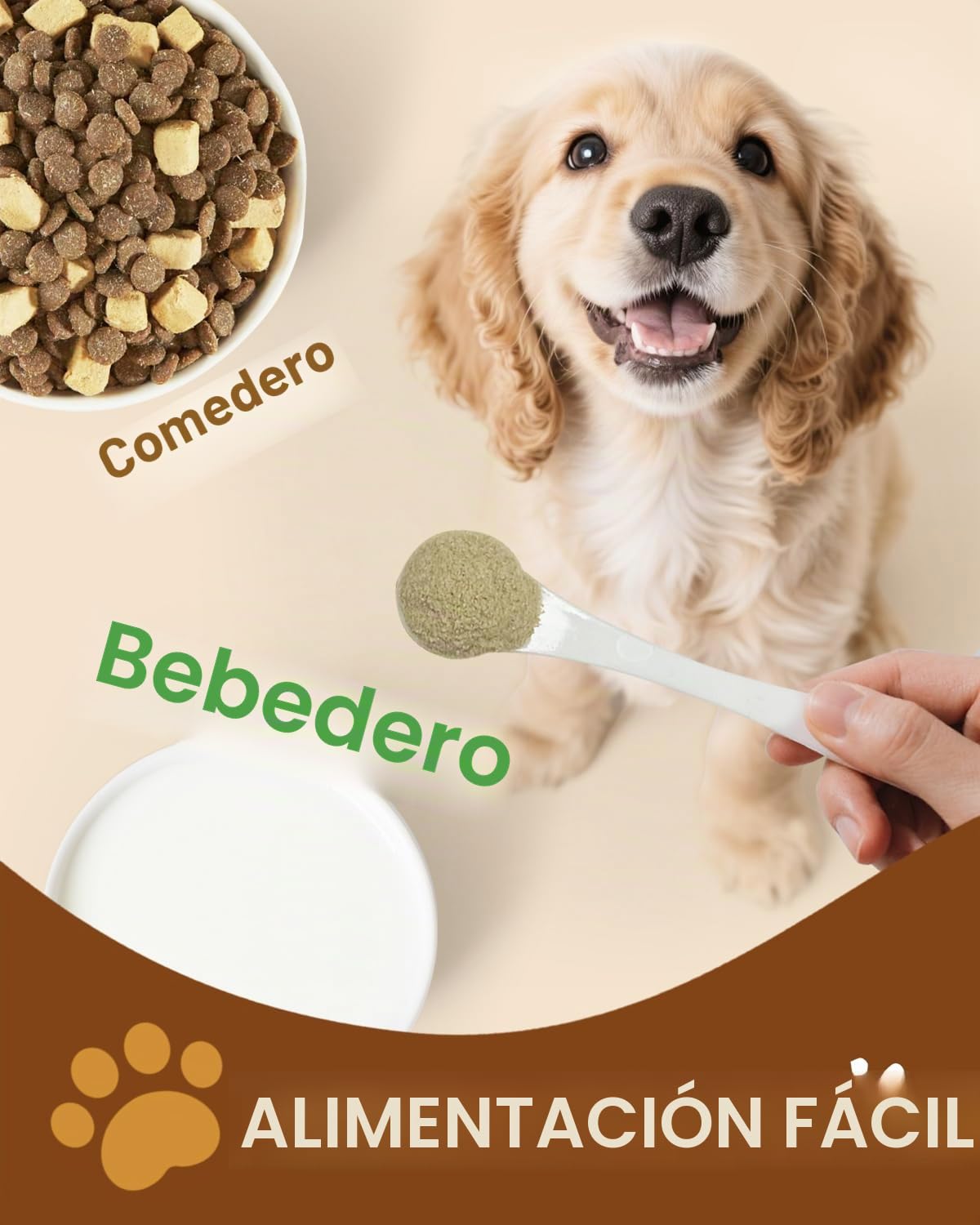9 en 1 Hongos para Perros, Apoyo inmunitario, Polvo con Sabor a Pollo | Suplemento de hongos para perros, Sistema digestivo, piel, articulaciones, con 9 hongos