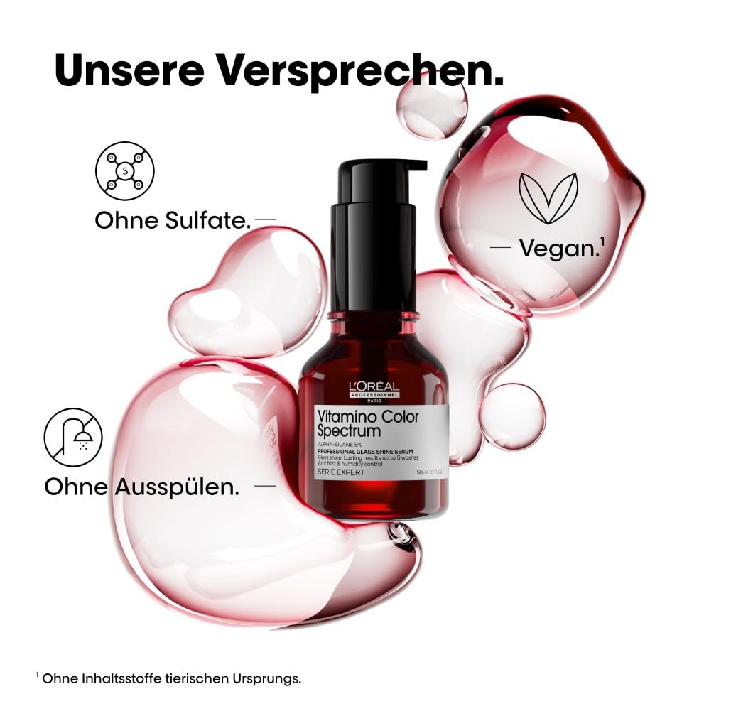 L'Oréal Professionnel Pflegetrio aus Shampoo, Haarmaske und Leave-In-Serum, Meteora Geschenkset, Mit Ferula- & Zitronensäure für coloriertes Haar, Serie Expert, Vitamino Color Spectrum