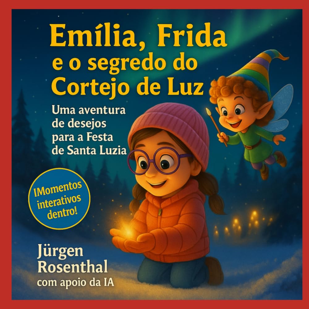 Emília, Frida e o segredo do Cortejo de Luz – Uma aventura de desejos para a Festa de Santa Luzia