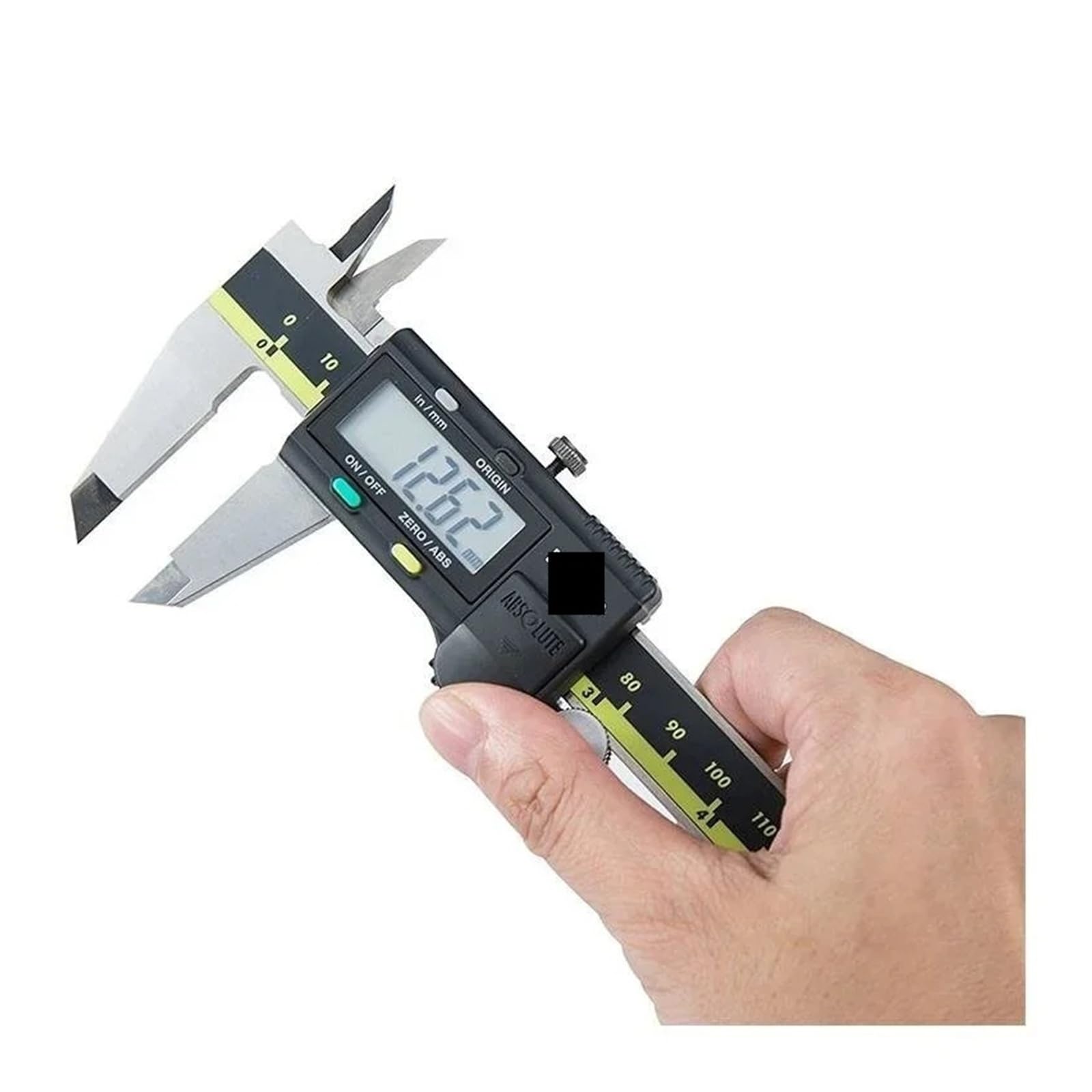 Calibrador digital 500-196-30 Vernier 6 pulgadas 0-150 mm LCD Medición electrónica Herramienta de acero inoxidable(150mm 500-196-20)