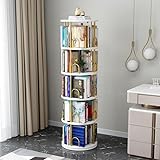 Photo Gallery wsncxfw e,libreria girevole in metallo, piccola libreria angolare, libreria girevole a 5 ripiani salvaspazio, organizer indipendente girevole a 360°, per soggiorno, camera da letto Photo Gallery wsncxfw e,libreria girevole in metallo, piccola libreria angolare, libreria girevole a 5 ripiani salvaspazio, organizer indipendente girevole a 360°, per soggiorno, camera da letto