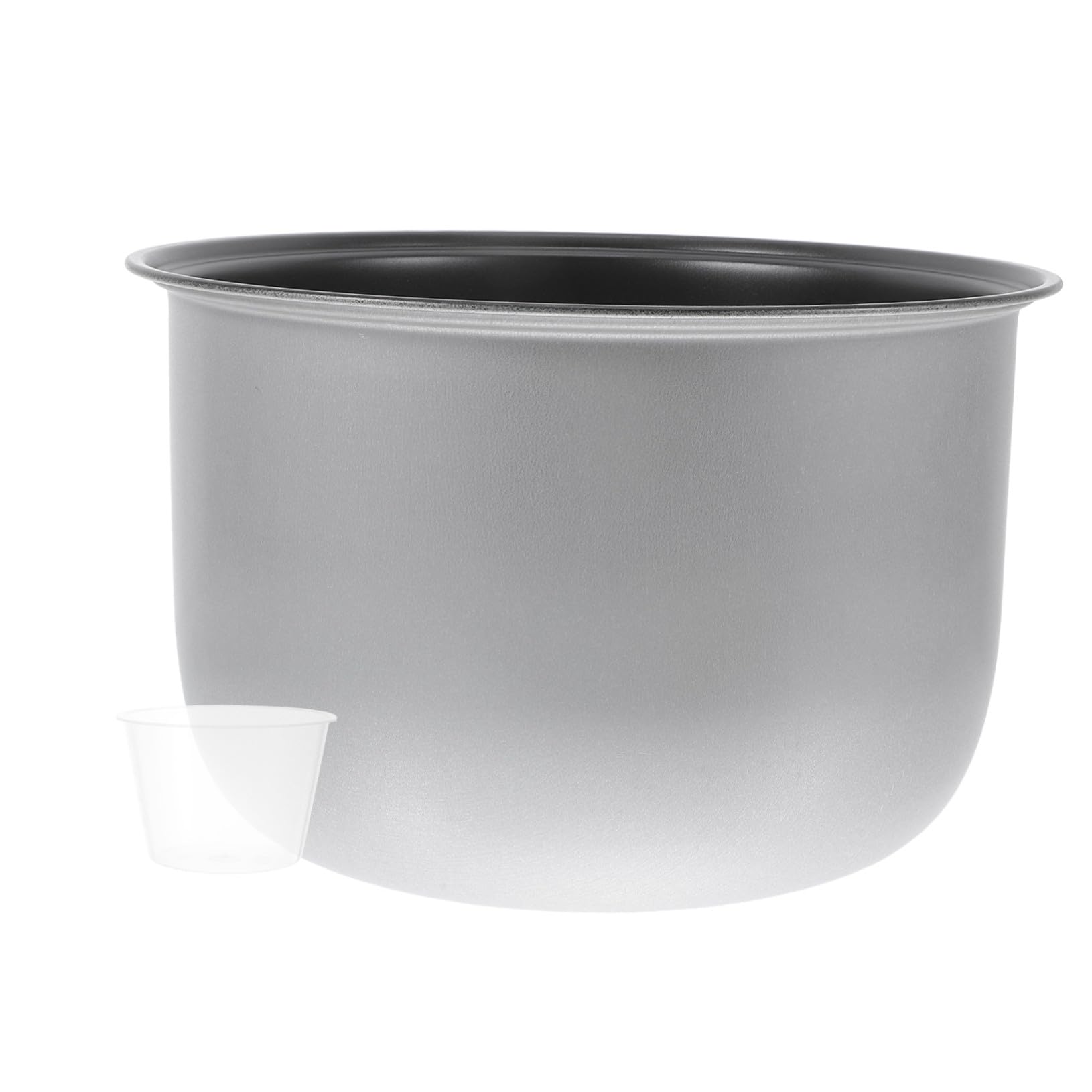 LIFKOME Recipiente Interior Antiadherente De Aleación De Aluminio Para Olla Arrocera 5 Litros, Compatible Para Cocinar Arroz, Gachas Vapor, Olla De Repuesto Duradera y Fácil Limpieza