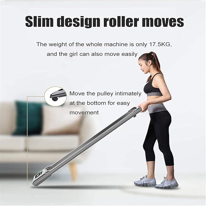 Caminadora Plegable Eléctrica para Casa, Capacidad 100 kg, Silenciosa miniatura 6