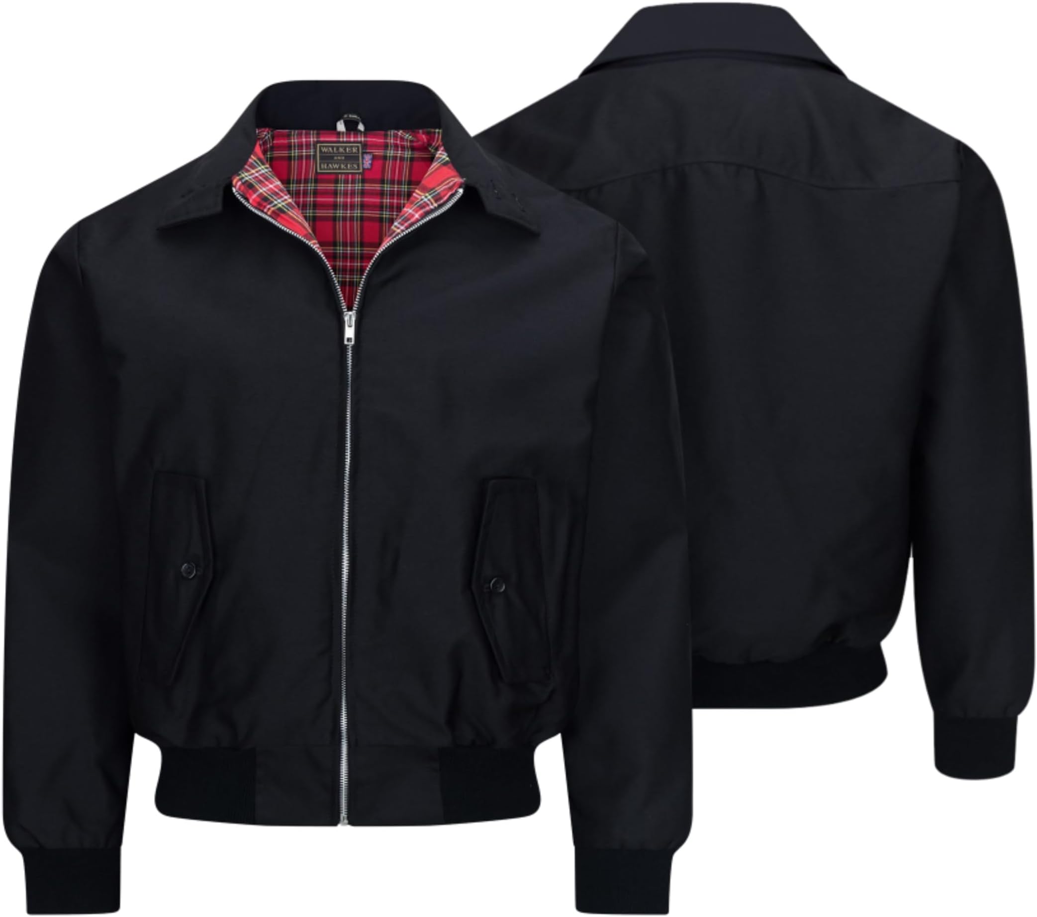 Classic Faxton Jacket for Men - Timeless Water-Resistant Spring Jacket, Premium Cotton, Flannel-Lined