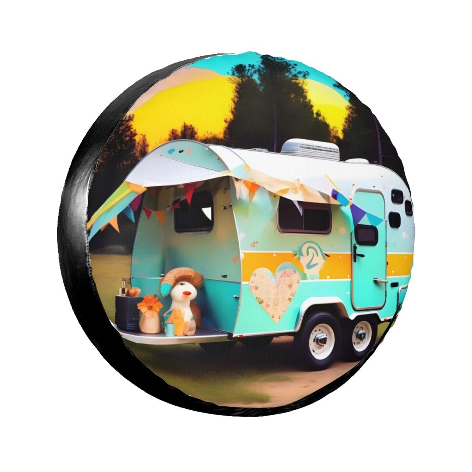 Copertura Ruota Camper Rimorchio Copertura Ruota Di Scorta Universale