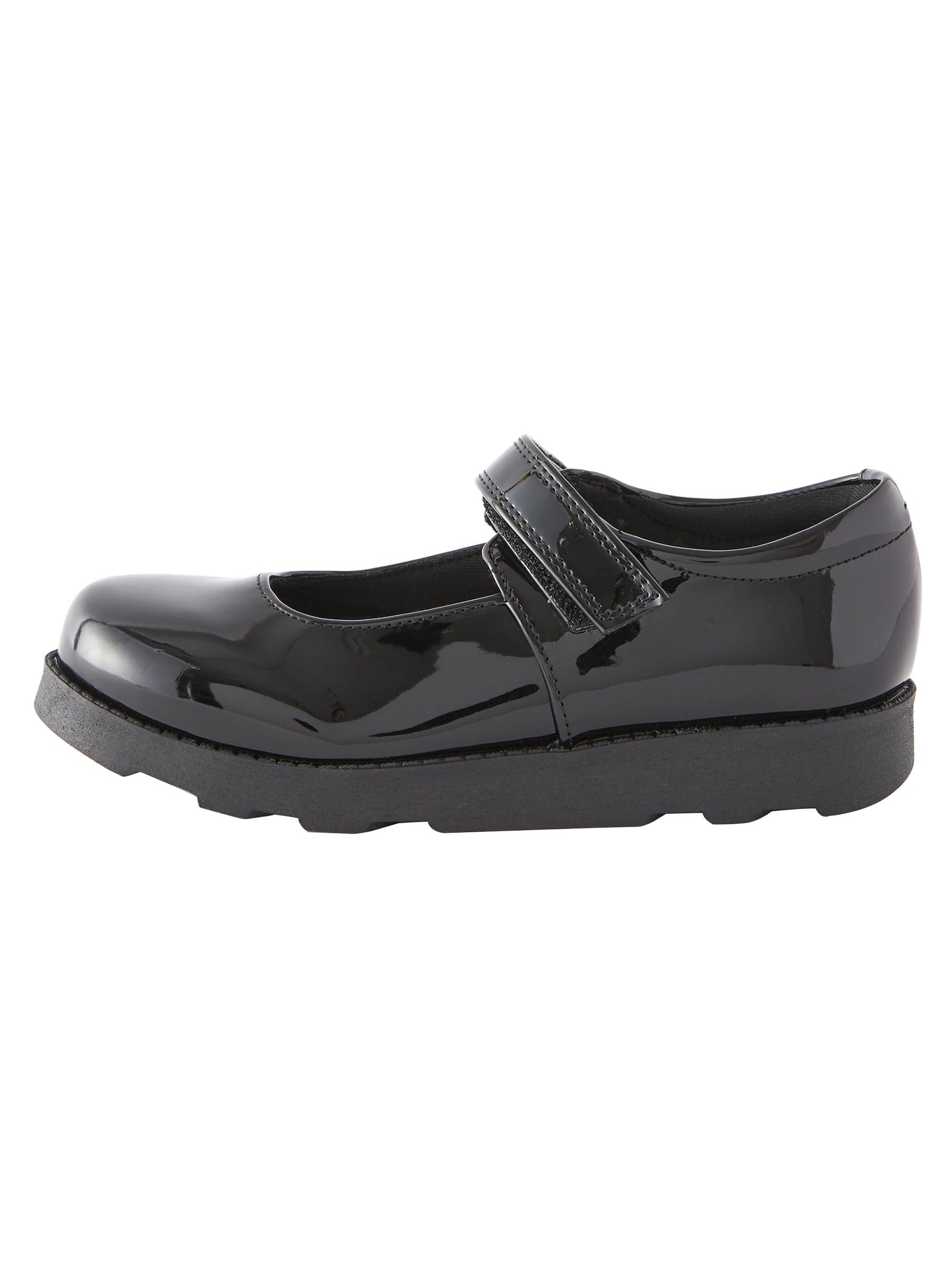 Chaussures babies fille Next pour l école en cuir noir junior