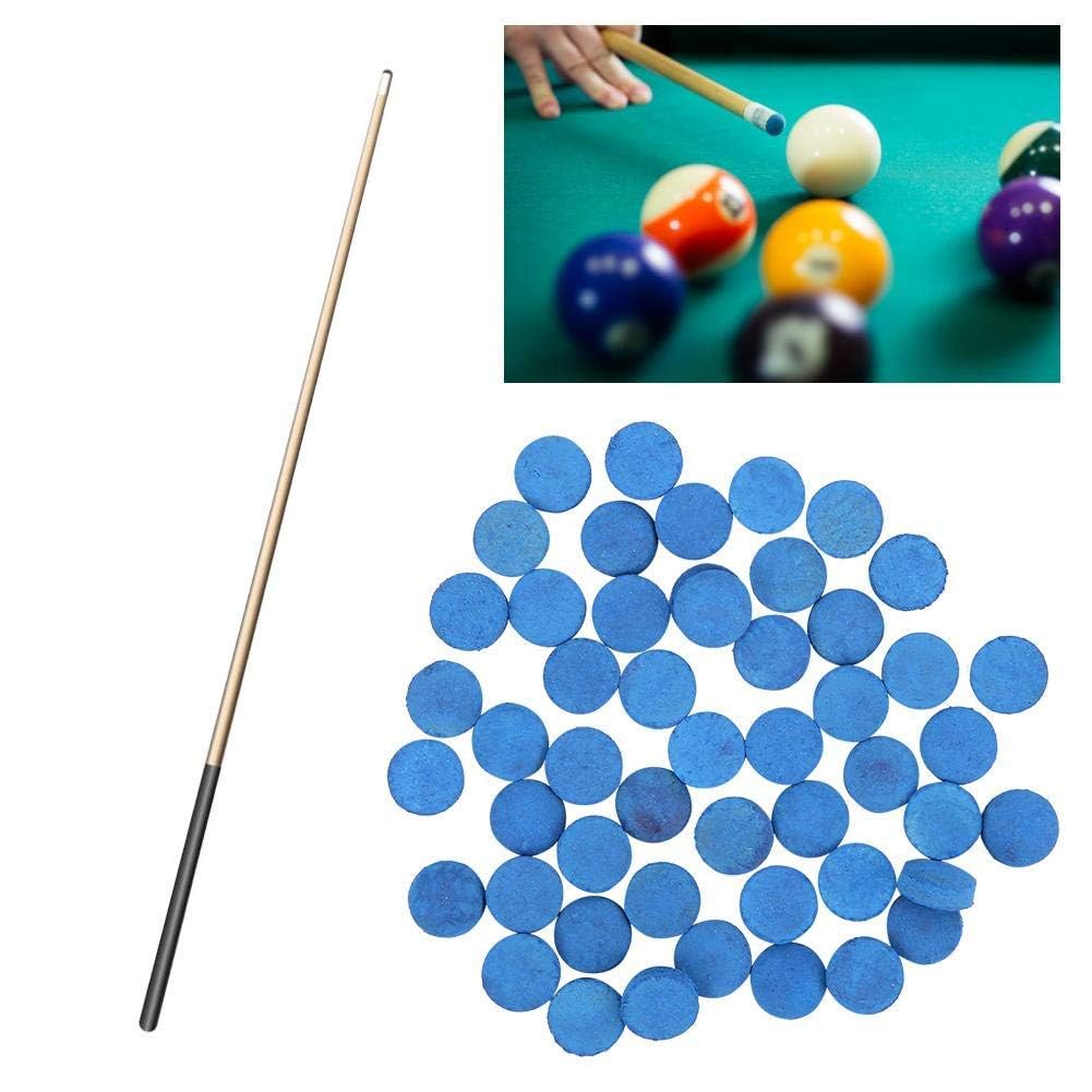 Basen Cue Tips Cue Tip Kreda Bilard Pool Cue Akcesoria do bilarda Basen Bilard Wymienne końcówki ze schowkiem do snookera na basen (13 mm)