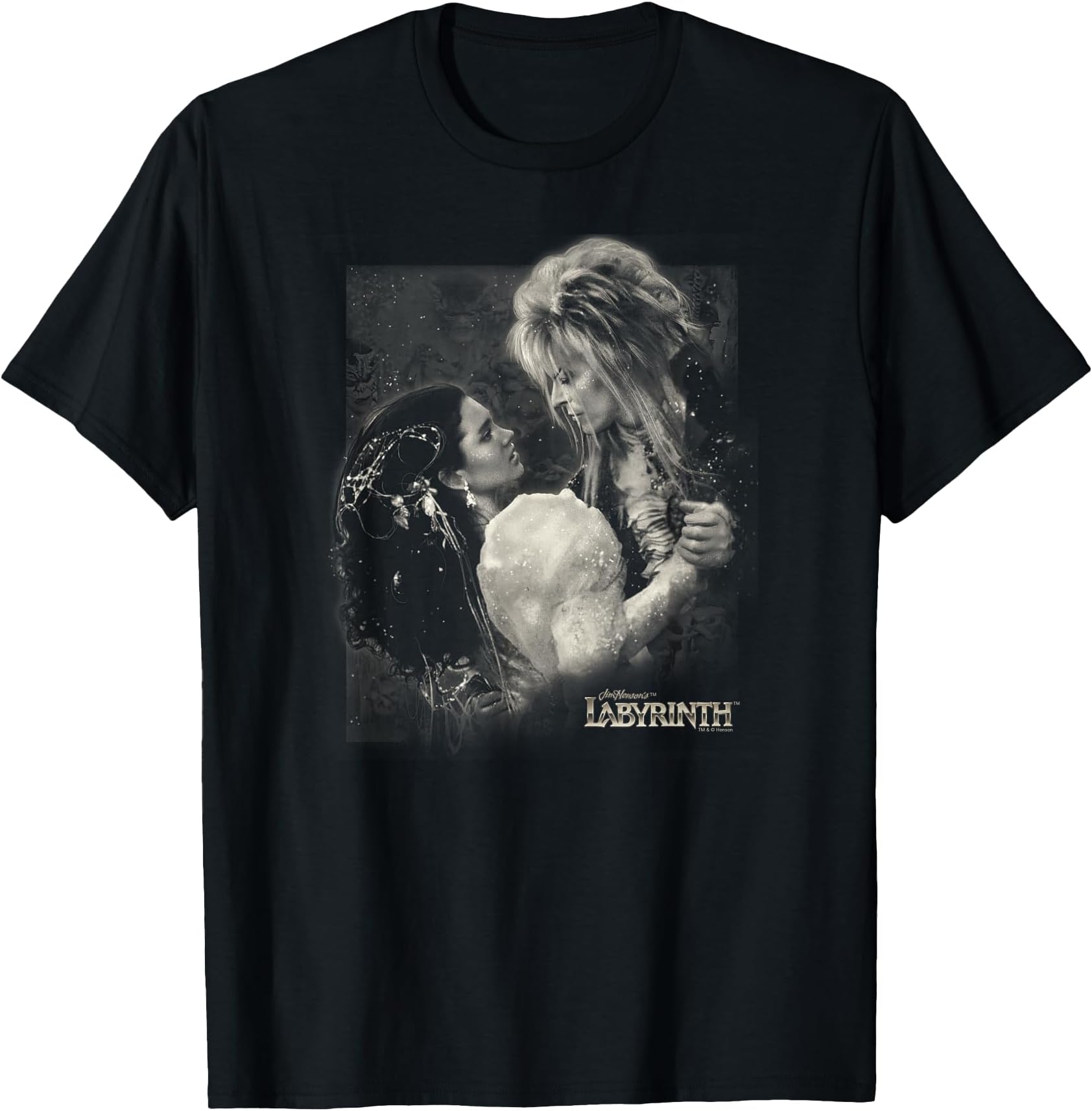 Official Licensed T-Shirt - Adult, Unisex-Adults, Unisex-Kids, Female - Black - Short Sleeve - Crew Neck - Slim Fit - Modern - Dance - Fantasy - Small