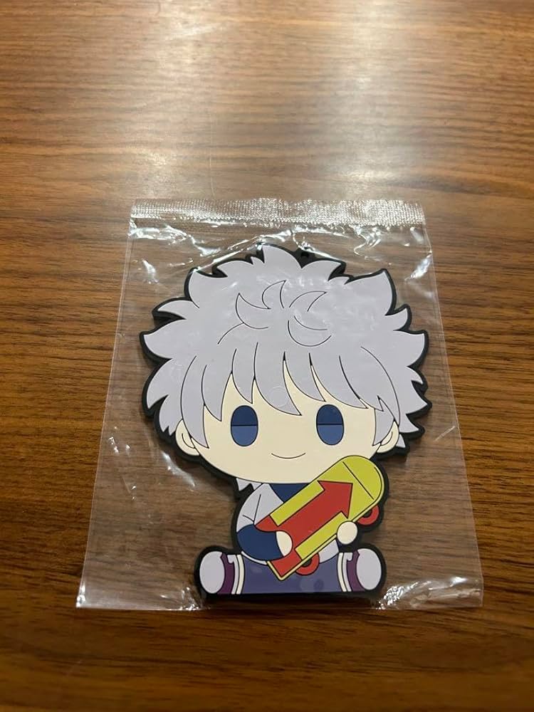 コースター　キルア　等身　10枚 Amazon｜HUNTER × HUNTER 一番くじ キルア ラバーコースター