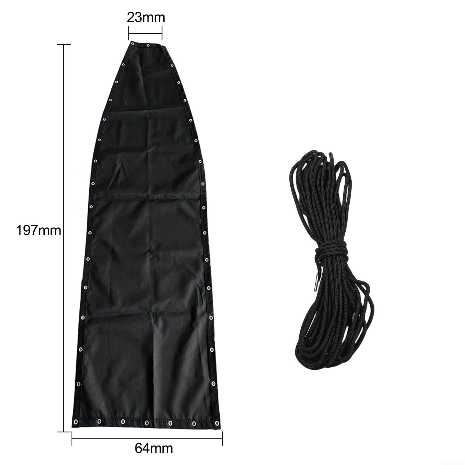Panno di ricambio per sedia a dondolo sospesa, dimensioni 64 x 197 x 23 cm, per uso interno o esterno, tessuto di stile con facile installazione per rinnovare mobili da giardino e patio (1 pezzo senza