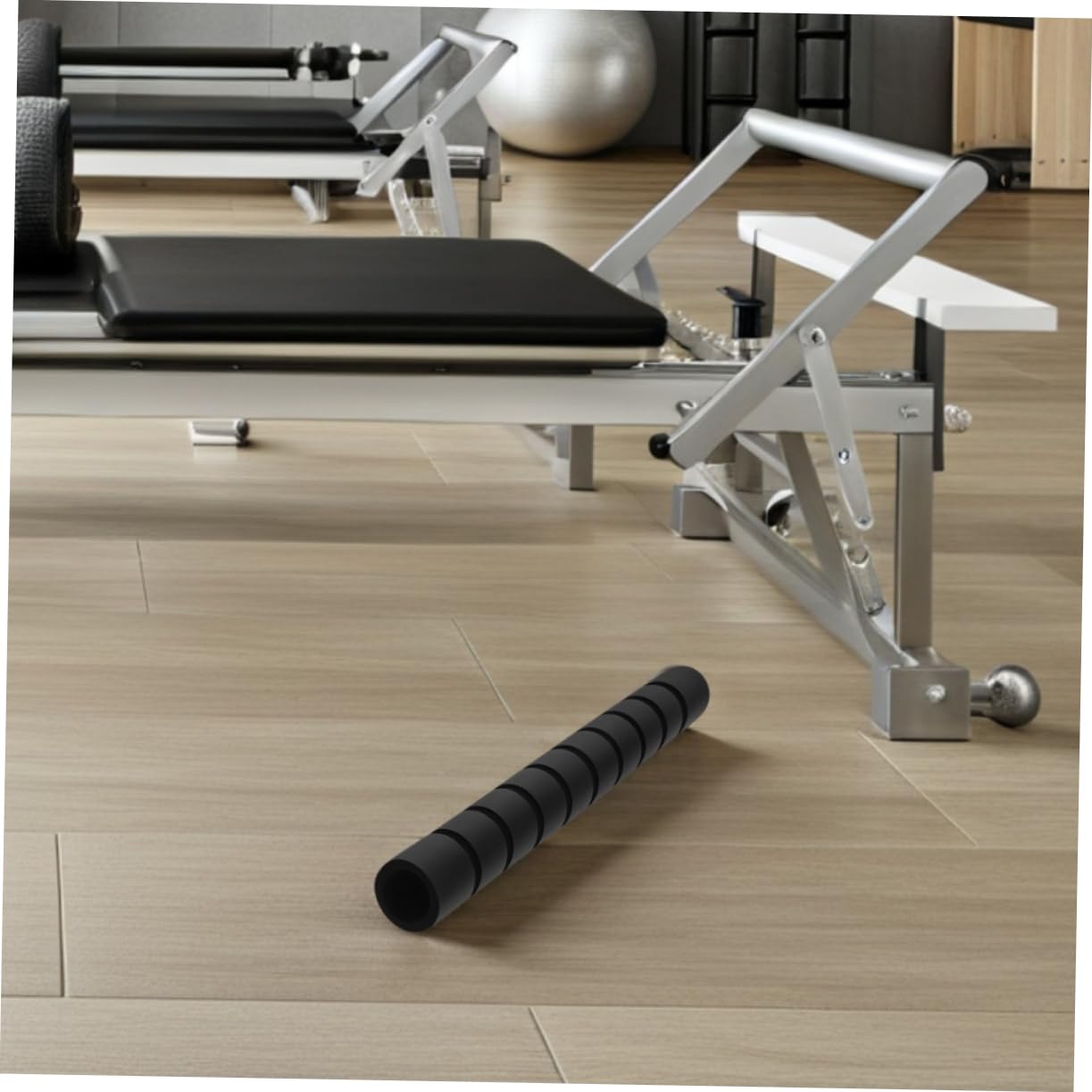 Almohadillas de Agarre Antideslizantes para Barra de Dominadas 210mm Negro 2 Piezas