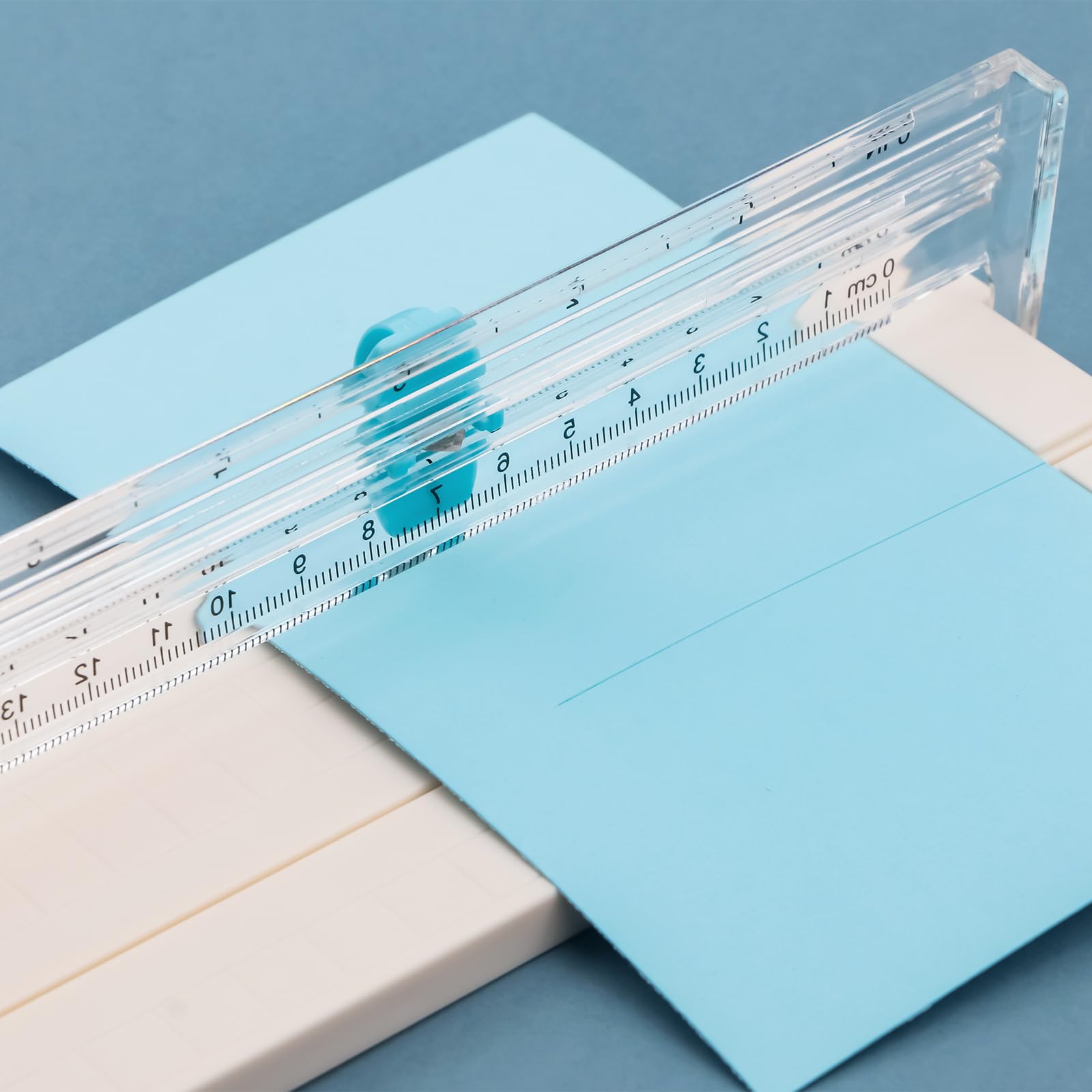 3 pezziset di tagliacarte 12 forme in 1 con mini punteggio e 3 in 1 angolo arrotondato carta perforatrice 30,5 cm strumento taglierina per tagliare carta, per realizzare scrapbooking, buste, buoni e