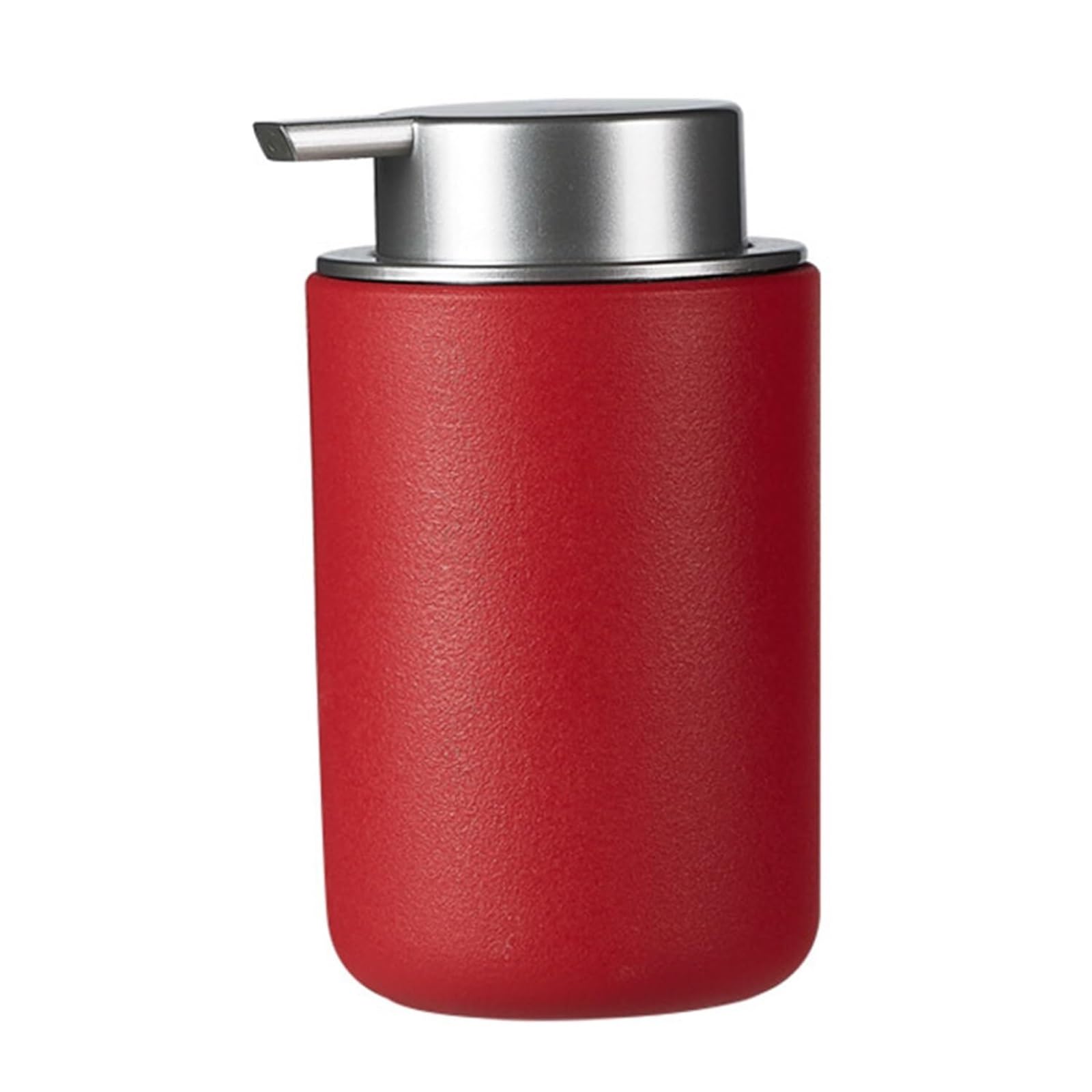 Qyleee Red-C Hand Ceramic Foaming Bottles 350Ml Hand Foam With Pump For Barthroom Kitchen Dish For Bathroom(Red-C)