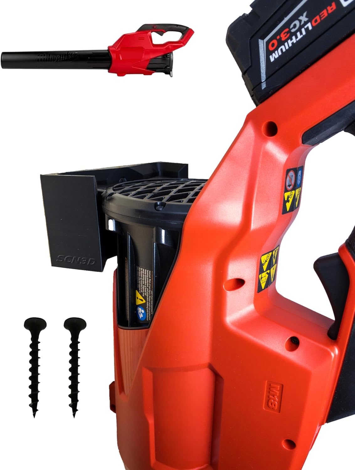 Amazon.com : SCN3D Milwaukee M18 Fuel Leaf Blower Wall Mount