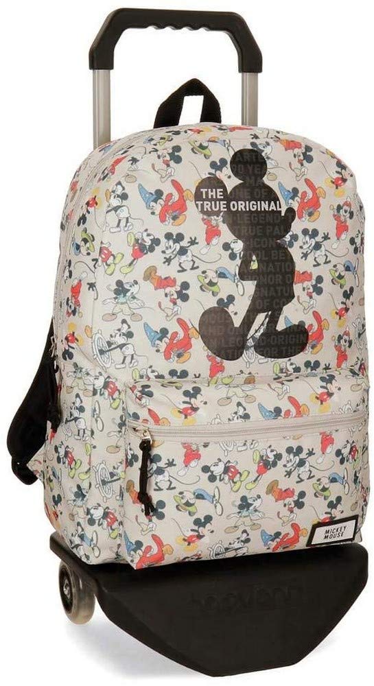 Mickey True Original Backpack, 42 cm with Trolley