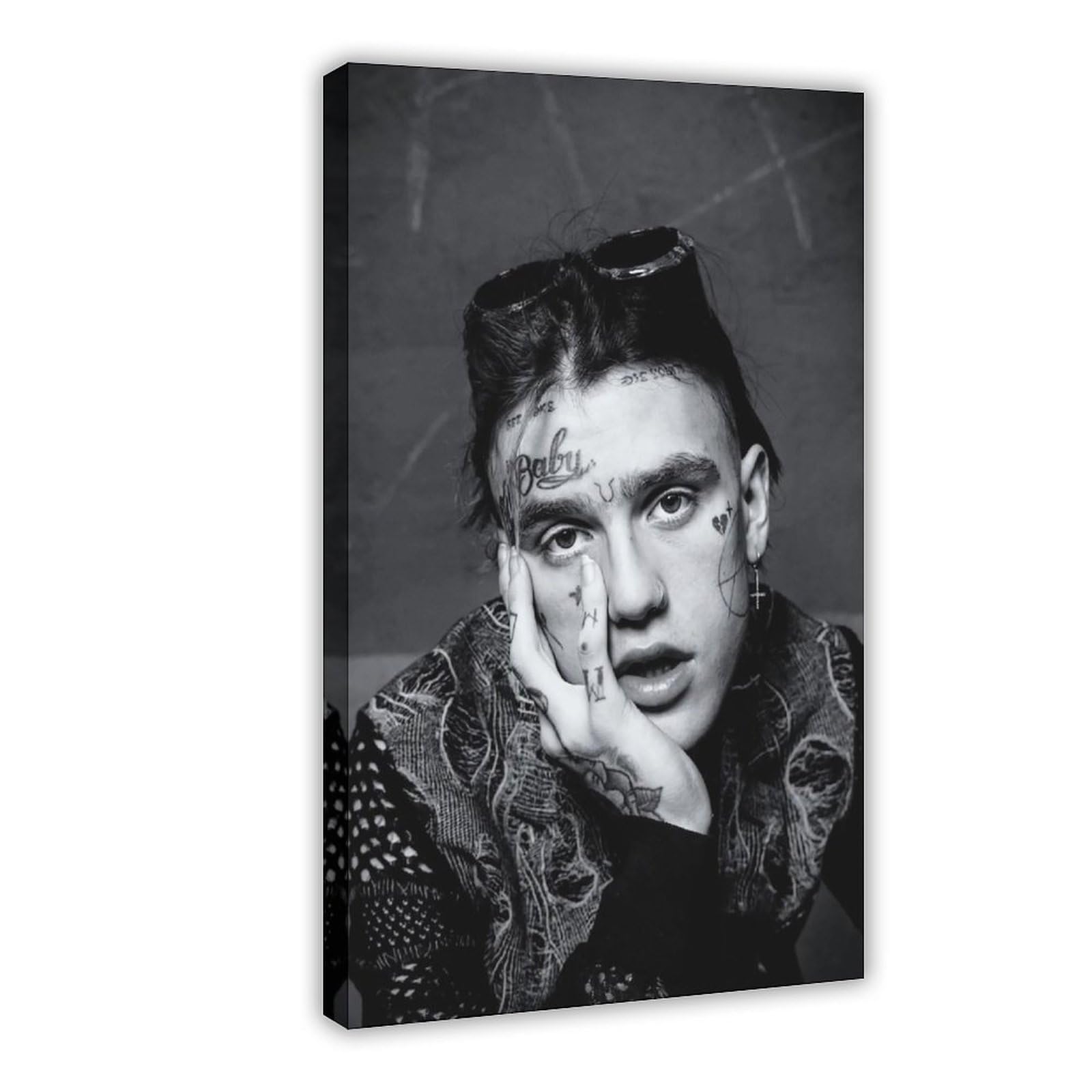 SAOGVDC Rapper Lil Peep Poster (19) Canvas Poster for Dorm Room Decor Gift