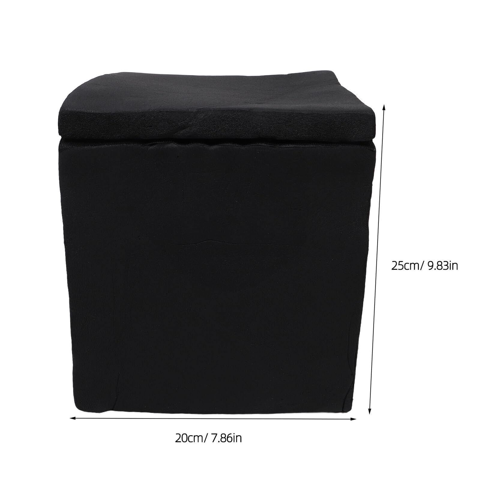 SHINEOFI Caja Insonorizada Industrial para Bombas de Agua y Generadores Pequeños, Escudo Reductor de Ruido de Esponja Negra 25X20X25 CM, Adecuada para Ambientes de Trabajo y Exteriores