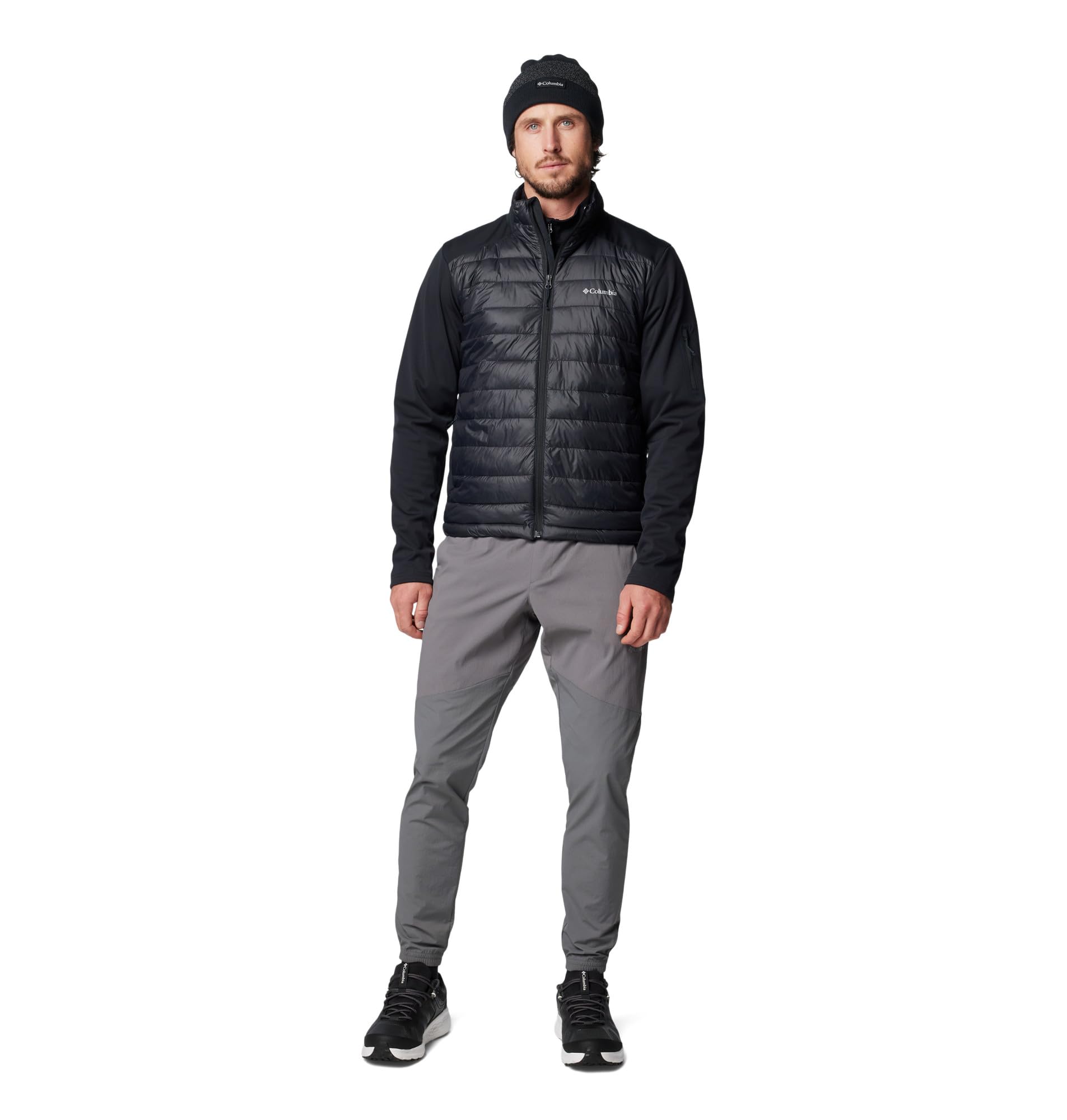 Columbia Męska kurtka softshell Tech Hybrid Softshell, czarna, XL