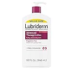 Lubriderm Advanced Therapy Fragrance-Free Moisturizing Hand & Body Lotion + Pro-Ceramide, Intense Hydration for Itchy, Extra Dry, & Sensitive Skin, Non-Greasy, Hypoallergenic, 32 fl. oz