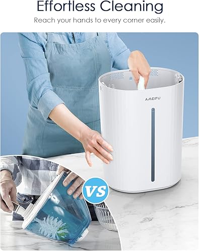 Miniatura 5 de Humidificadores mejorados de 6.5L para habitaciones grandes, humidificadores para dormitorio duran hasta 54 horas, humidificadores de niebla fría