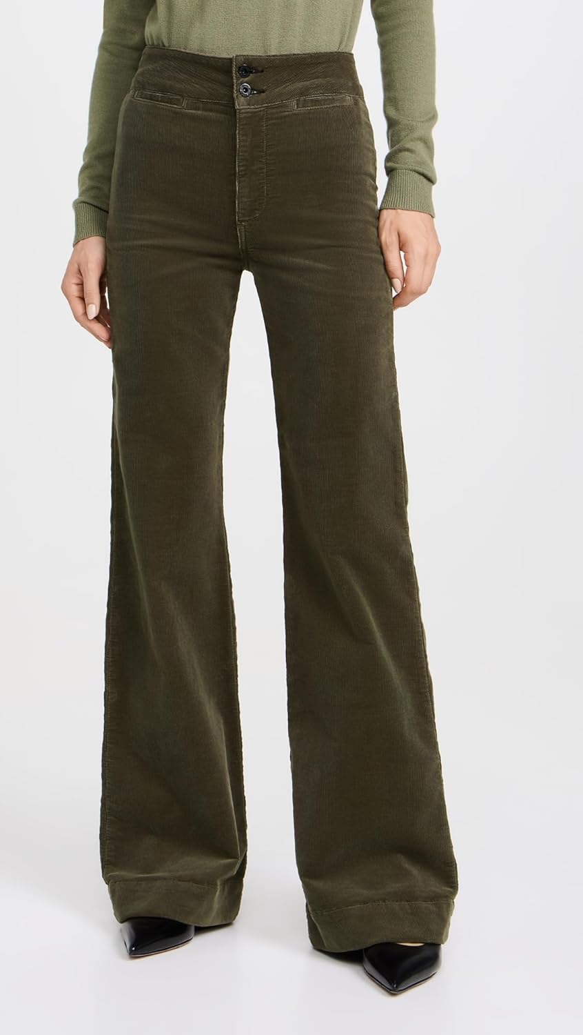 ASKK NY Women's Brighton Wide Leg Corduroy Pants - Image 2