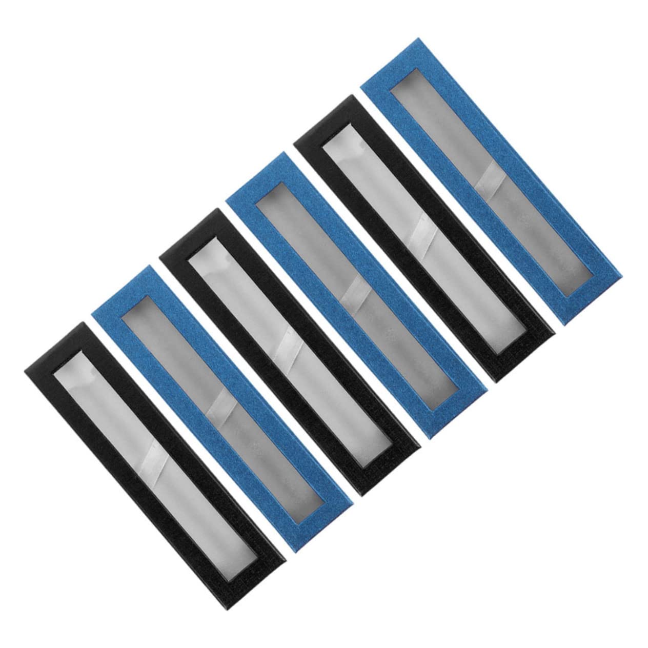Generico 4 Set Astuccio Porta Penna E Caso A Matita Penne Gel Astuccio Speciale Porta Di Penna Nera Per Adulti Astucci Sfusi Verde Acqua Carta 6 Pezzi * 4