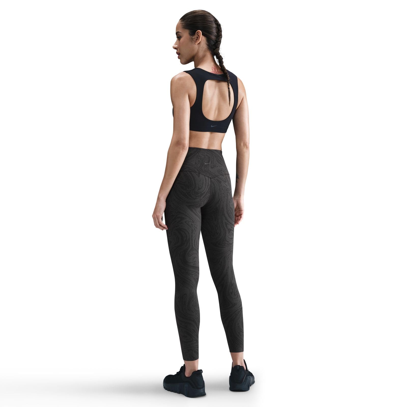 Nike Zenvy 7/8-Leggings mit Print, sanftem Halt und hohem Bund für Damen, HV2462