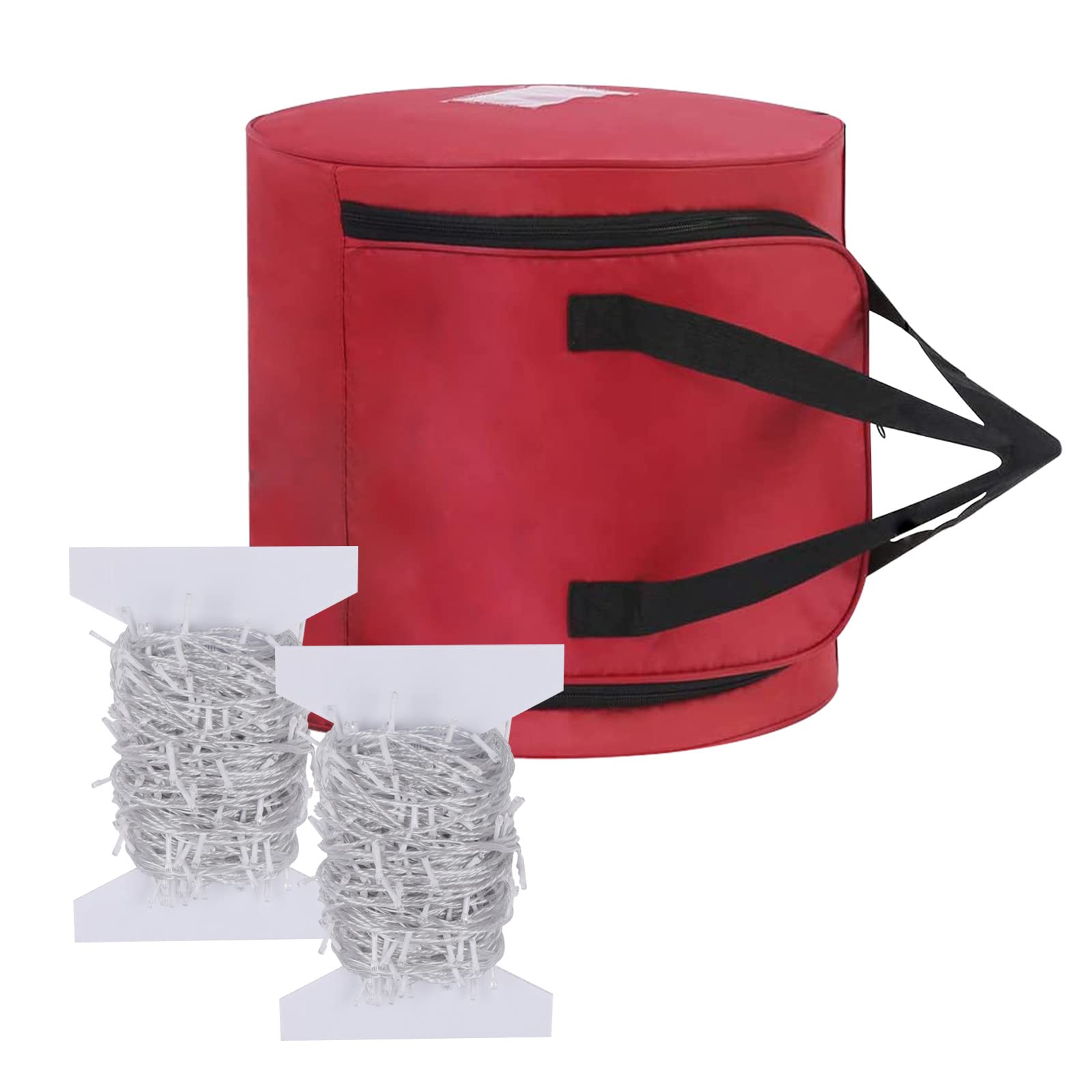 Vencer Light Storage Bag with Steel Reels (Holds 2 120-Feet Strands) VHO-016