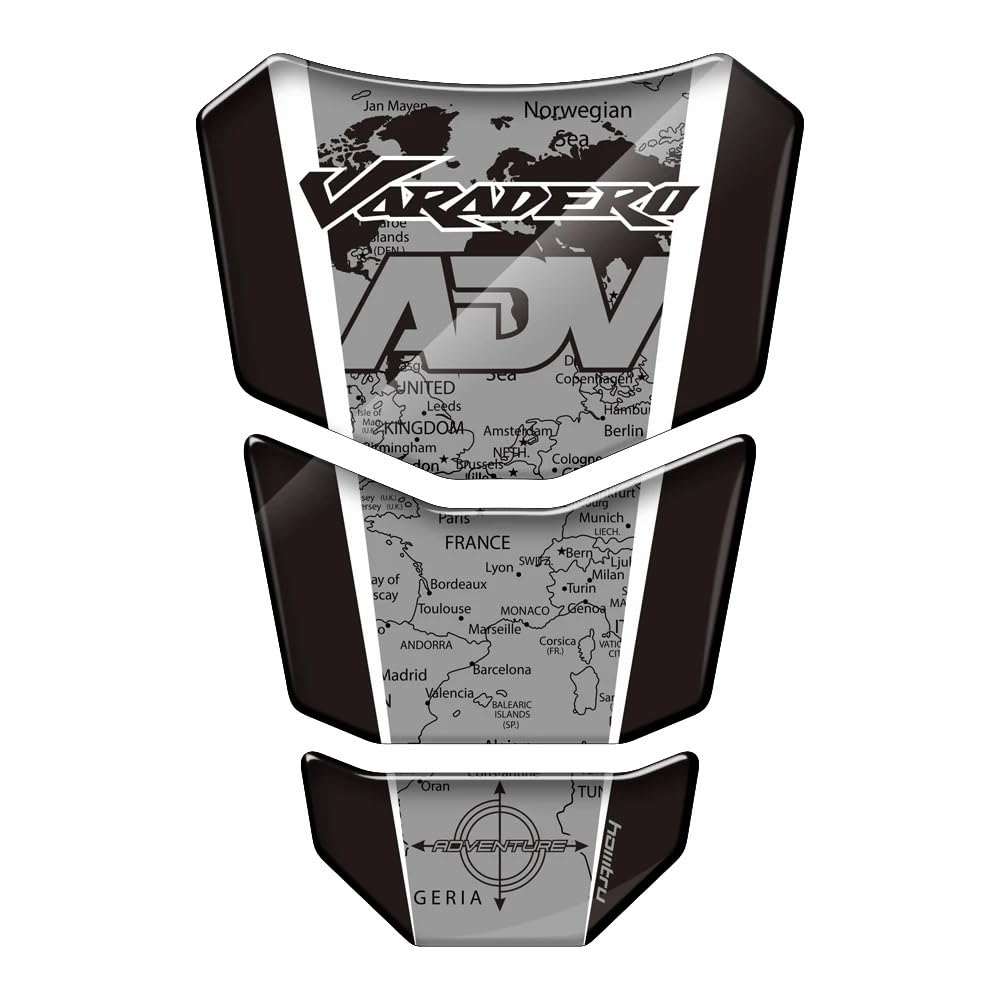 Autocollant De Protection De Tampon De Réservoir De Moto, Pour