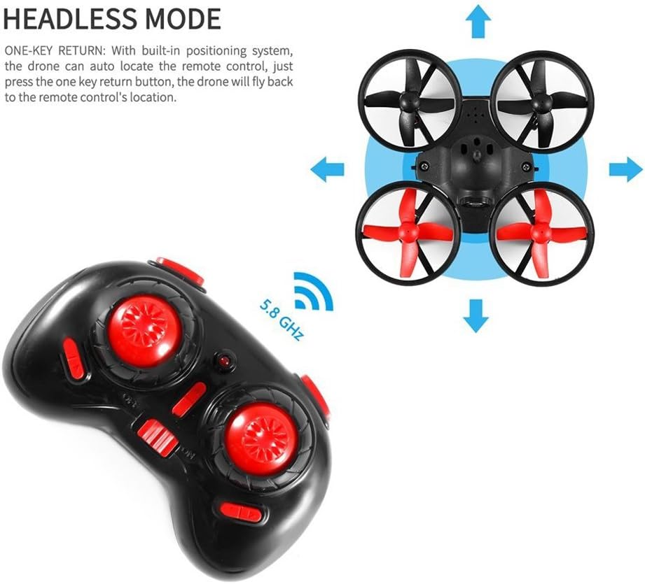 ARRIS Poke Micro FPV Mini RC Quadcopter Drone Micro Video Camera Drone UFO RTF w/ 5.8G 25mw AIO Camera Headless Mode One Key Return
