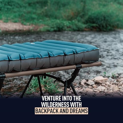 Miniatura 5 de ZOOOBELIVES Airlive2000X - Colchoneta inflable para acampar con bomba incorporada, extra gruesa y ancha, lo último y cómodo tapete de aire compacto